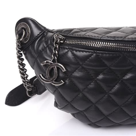 fanny pack chanel|Chanel lambskin fanny bag.